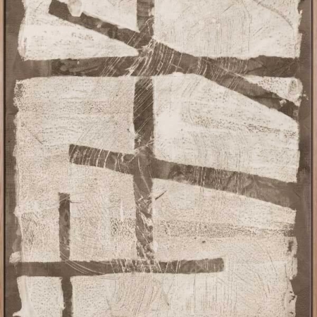 The Strength of Natural Beauty Brown I Canvas Art Print