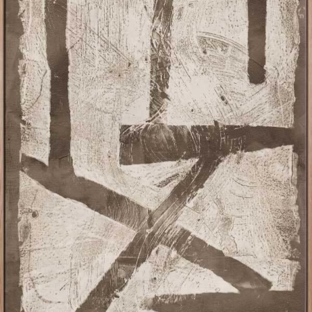 The Strength of Natural Beauty Brown II Canvas Art Print