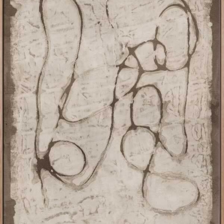 The Dignity of Time Brown I Canvas Art Print