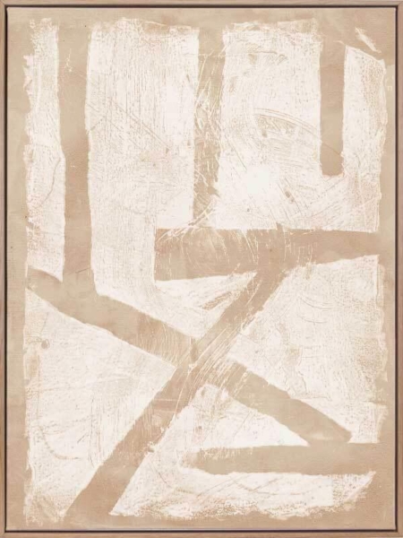 The Strength of Natural Beauty Beige II Canvas Art Print