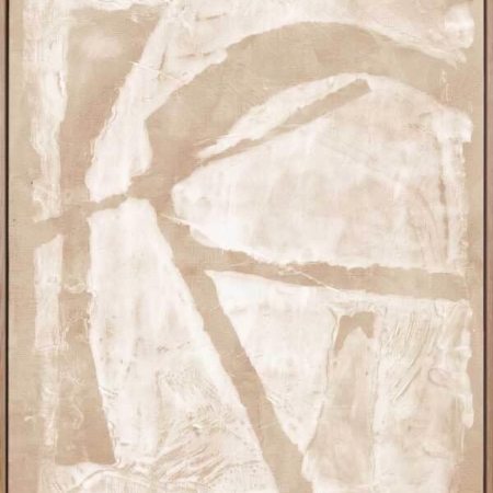 The Strength of Natural Beauty Beige III Canvas Art Print