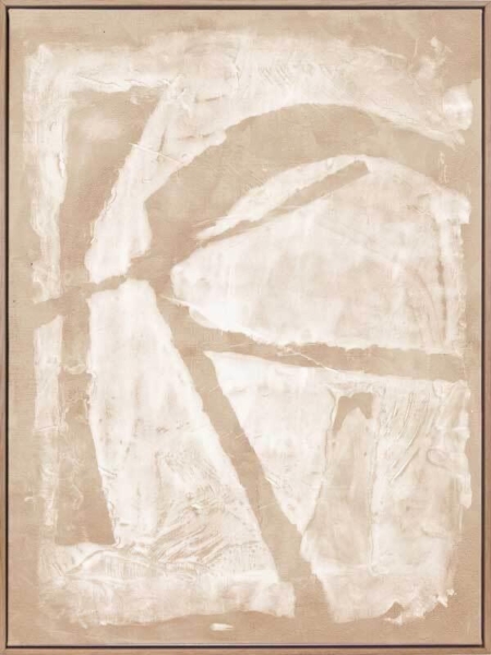 The Strength of Natural Beauty Beige III Canvas Art Print