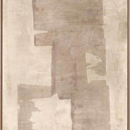 The Grace of Aging Beige II Canvas Art Print