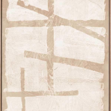 The Strength of Natural Beauty Beige I Canvas Art Print