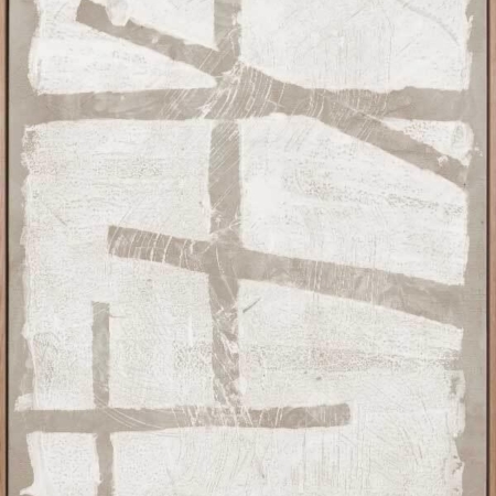 The Strength of Natural Beauty Grey I Canvas Art Print