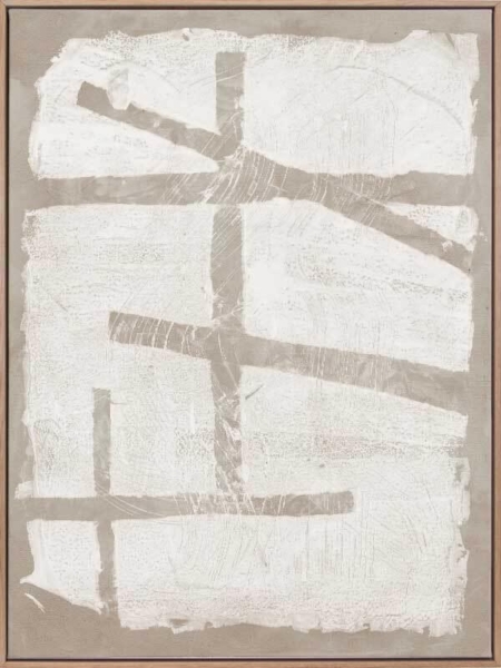 The Strength of Natural Beauty Grey I Canvas Art Print