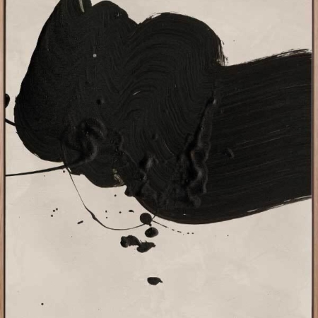 Imperfect Beauty Black I Canvas Art Print