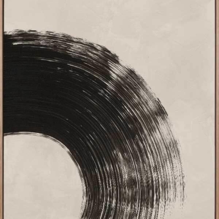 Imperfect Beauty Black II Canvas Art Print