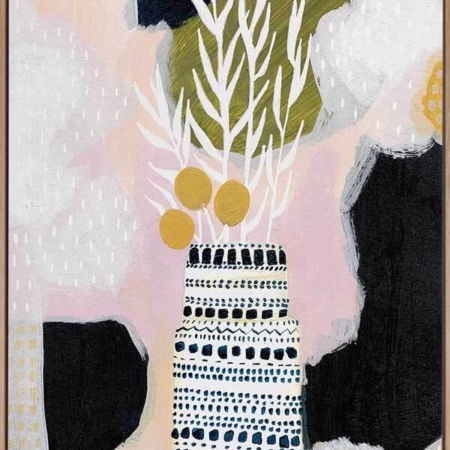 Tribal Still Life Canvas Art Print