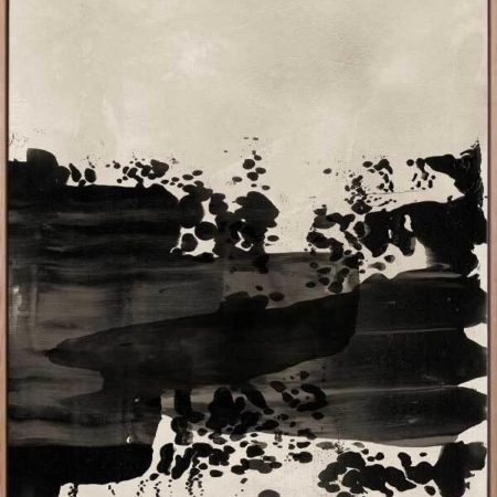 The Poetry of the Imperfect Black I Canvas Art Print