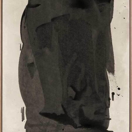 The Poetry of the Imperfect Black II Canvas Art Print