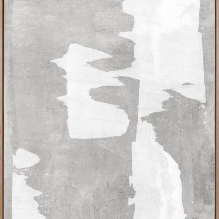 The Grace of Aging Grey Canvas Art Print