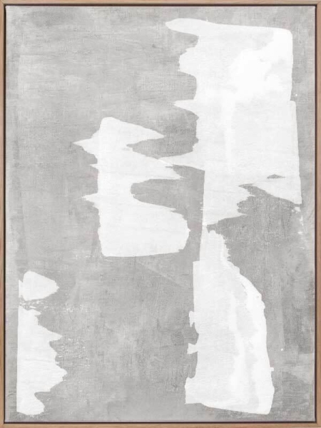 The Grace of Aging Grey Canvas Art Print