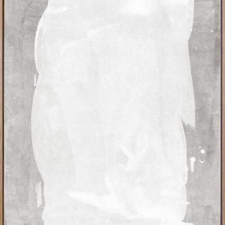 The Poetry of the Imperfect Grey I Canvas Art Print