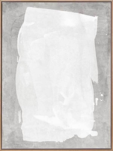 The Poetry of the Imperfect Grey I Canvas Art Print