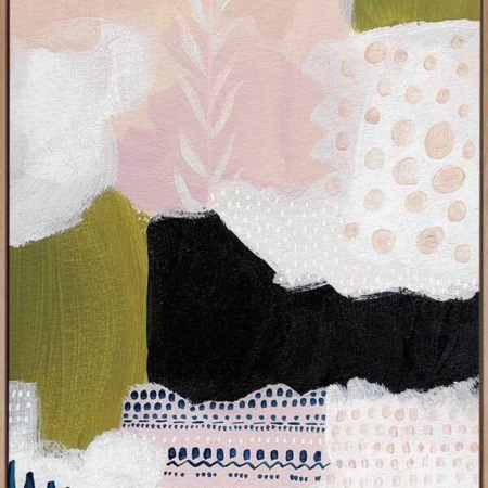 Tribal Study Canvas Art Print