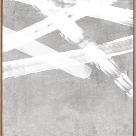 Rustic Charm Grey I Canvas Art Print