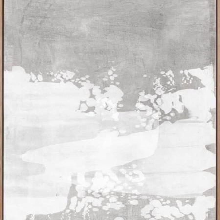 The Poetry of the Imperfect Grey II Canvas Art Print