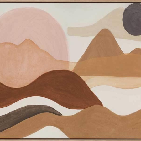 Adobe Boho Canvas Art Print