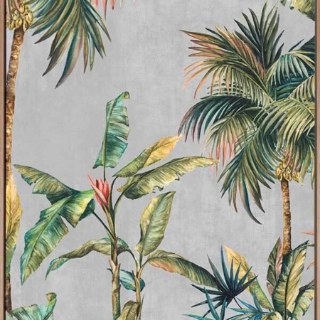 Lush Palms Canvas Art Print