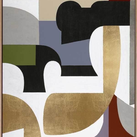 Converging I Canvas Art Print