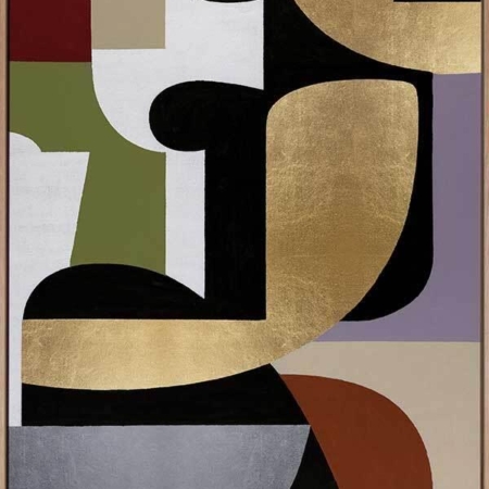 Converging II Canvas Art Print