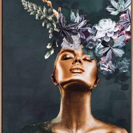 Solid Gold II Canvas Art Print