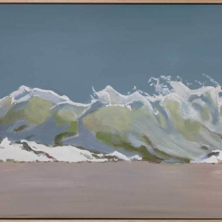 Breakwater Canvas Art Print