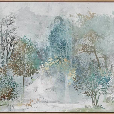 Mysterious Forest Canvas Art Print