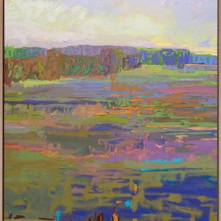 Colour Field Canvas Art Print