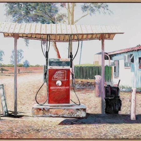 Sheep Station Canvas Art Print