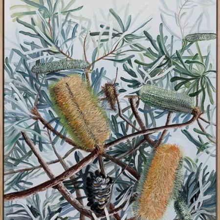 Yellow Wing Canvas Art Print