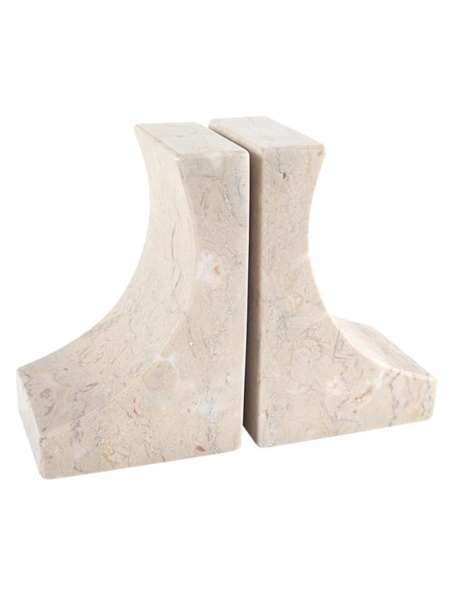 Violino Bookends in Marble - Purple Svevo