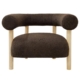 Rocco Chair - Sherpa Chocolate