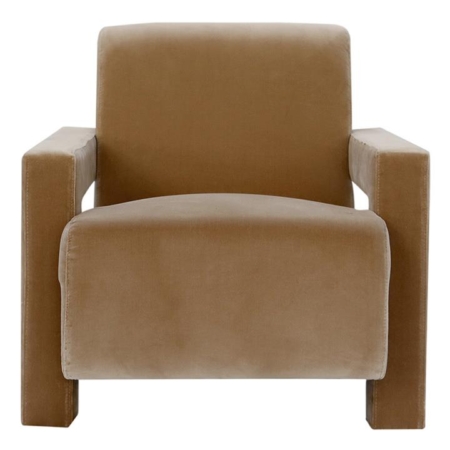 Blaise Armchair - Velvet Hazelnut