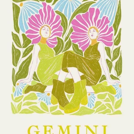 Gemini Rectangle Poster