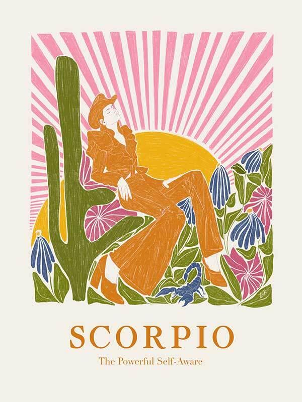 Scorpio Rectangle Poster