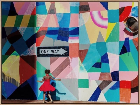 One Way Canvas Art Print