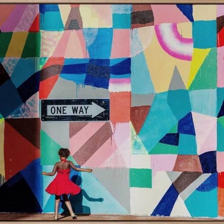 One Way Canvas Art Print