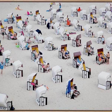 Bathing Box Canvas Art Print