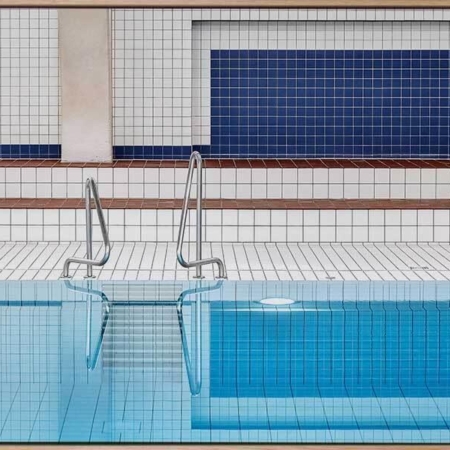 Pool Etiquette Canvas Art Print