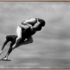 High Dive Canvas Art Print