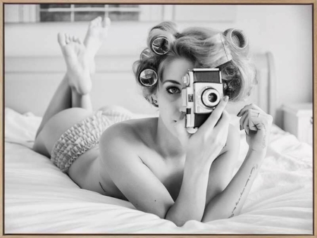 Candid Camera Canvas Art Print