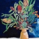 Australian Wildflower Bouquet Poster