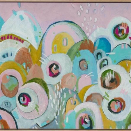 Big Blinky Canvas Art Print