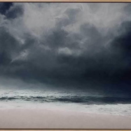 Grey Dawn Canvas Art Print