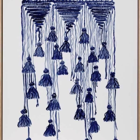 Free Spirit Indigo Canvas Art Print