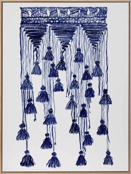 Free Spirit Indigo Canvas Art Print