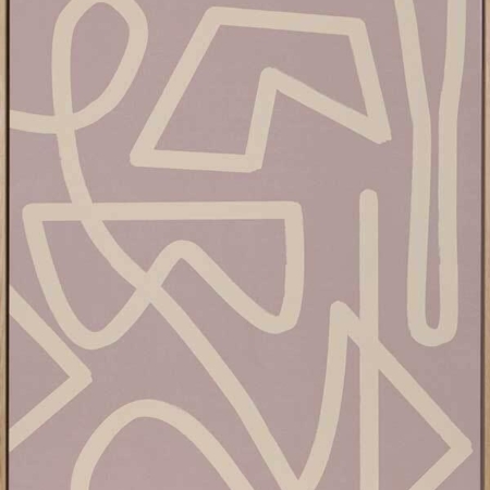 Allegro Blush Canvas Art Print