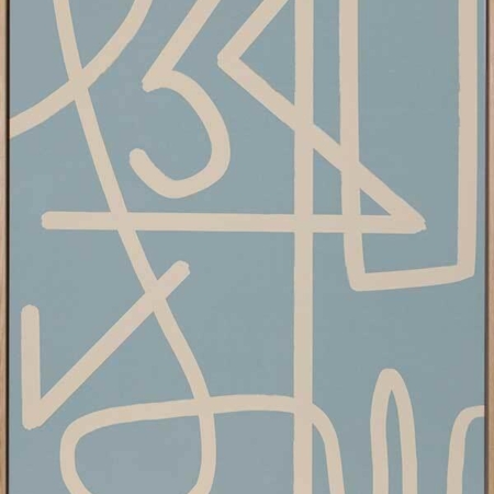 Arabesque Smoke Canvas Art Print